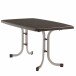 Klapptisch >253/< in anthrazit, Mecalit®-Pro, Stahl - 150x72x90cm (BxHxT)