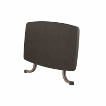 Klapptisch >253/< in mocca, Mecalit®-Pro, Stahl - 150x72x90cm (BxHxT)