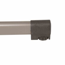 Klapptisch >209/< in mocca, Mecalit®-Pro, Stahl - 72x86cm (HxD)