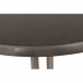 Klapptisch >209/< in mocca, Mecalit®-Pro, Stahl - 72x86cm (HxD)