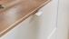 Lowboard >Core< 3 Schubladen, 2 Türen, in weiß supermatt Dekor, MDF, Spannplatte - 180x77x44cm (BxHxT)