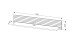 Wohnwand >Core< (3-teilig) in schilf matt / Artisan Dekor - 240x77x44 (BxHxT)