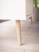 Nachtkommode >Harllson< 1 Schublade, 1 Fach, in Weiss/ Mauvella Eiche Dekor - 59,8x57,7x41,5cm (BxHxT)