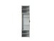Hängevitrine >ALVERNO< in Asche/Coast Evoke Eiche Lamelle-Dekor - 45x174x40 (BxHxT)