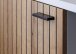 Hängevitrine >ALVERNO< in Asche/Coast Evoke Eiche Lamelle-Dekor - 45x174x40 (BxHxT)