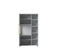 Stauraumvitrine >ALVERNO< 2 Türen, in...