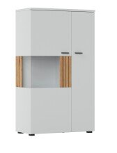 Stauraumvitrine >ALVERNO< 2 Türen, in...