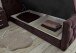 Boxspringbett >Cashfield< 6cm Topper, 2 Bettkästen, Bezugsstoff Aubergine gesteppt, Liegefläche 180x200cm - Stellmaß 200x113x225cm (BxHxT)