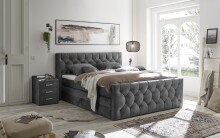 Boxspringbett >Cashfield< 6cm Topper, 2...