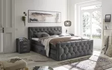 Boxspringbett >Cashfield< 6cm Topper, 2...