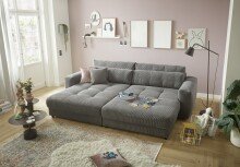 Big-Sofa >BARURA Loveseat< mit 4 Kissen, Bezug...