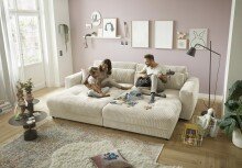 Big-Sofa >BARURA Loveseat< mit 4 Kissen, Bezug...