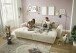 Big-Sofa >BARURA Loveseat< mit 4 Kissen, Bezug Cord-Optik creme / beige - 292x90x194 (BxHxT)