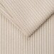 Big-Sofa >BARURA Loveseat< mit 4 Kissen, Bezug Cord-Optik creme / beige - 292x90x194 (BxHxT)