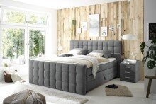 Boxspringbett >Mendoza< 7-Zonen, 2x Bettkasten,...
