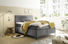 Boxspringbett >NAVARRA 140< 7-Zonen, 4cm Topper,...
