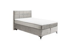Boxspringbett >NAVARRA 140< 7-Zonen, 4cm Topper,...