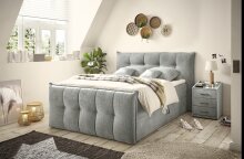Boxspringbett >THOMPSON< 2x Bettkasten, 9-Zonen,...