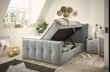 Boxspringbett >THOMPSON< 2x Bettkasten, 9-Zonen,...