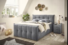 Boxspringbett >THOMPSON< 2x Bettkasten, 9-Zonen,...