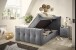 Boxspringbett >THOMPSON< 2x Bettkasten, 9-Zonen, 6cm Topper, in anthrazit, Liegefläche 180x200cm - Stellmaß 200x114x226cm (BxHxT)