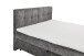 Boxspringbett >VALETTA< 2x Bettkasten, 7-Zonen, 6cm Topper, in anthrazit, Liegefläche 180x200cm - Stellmaß 185x115x224cm (BxHxT)