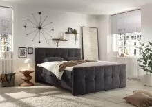 Boxspringbett >VALETTA< 2x Bettkasten, 7-Zonen, 6cm...