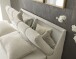 Boxspringbett >Valencia 180< 4x Bettkasten / Stauraum, inkl. Topper, Bezug Ivory cream, Liegefläche 180x200cm - Stellmaß 183x105x240cm (BxHxT)