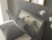Boxspringbett >Valencia 120< 2x Bettkasten / Stauraum, inkl. Topper, Bezug graphite, Liegefläche 120x200cm - Stellmaß 123x105x240cm (BxHxT)