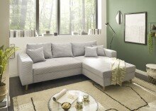 Ecksofa >LARINA< links/rechts aufbaubar,...