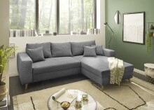 Ecksofa >LARINA< links/rechts aufbaubar,...