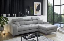 Ecksofa >SYDNEY< Elektrische Sitztiefenverstellung,...