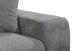 Ecksofa >SYDNEY< Elektrische Sitztiefenverstellung, 5 verstellbare Kopfstützen, Bettkasten, in anthrazit - 268x105x172 (BxHxT)