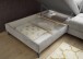 Ecksofa >SYDNEY< Elektrische Sitztiefenverstellung, 5 verstellbare Kopfstützen, Bettkasten, Bezugsstoff "taupe" - 268x105x172 (BxHxT)
