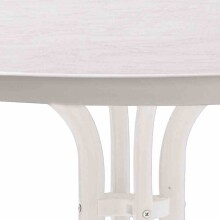 Klapptisch >209/< in weiß, weiß/Mecalit®-Pro - 86x72x86cm (BxHxT)