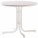 Klapptisch >209/< in weiß, weiß/Mecalit®-Pro - 86x72x86cm (BxHxT)