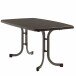 Klapptisch >253/< in grau, anthrazit/Mecalit®-Pro - 150x72x90cm (BxHxT)