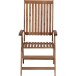 Gartensessel >PALEROS< klappbar, in natur, Akazienholz - 70x113x60cm (BxHxT)