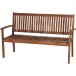 Gartenbank >PALEROS< in geölt, Akazienholz - 150x92,5x62cm (BxHxT)