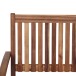 Gartenbank >PALEROS< in geölt, Akazienholz - 150x92,5x62cm (BxHxT)