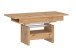 Couchtisch >CORTADO< ausziehbar bis 150cm, höhenverstellbar bis 72cm, in Artisan Eiche Dekor - 110/150x56/72x65cm (BxHxT)