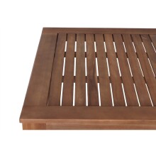 Gartentisch >PALEROS< in natur geölt, Akazienholz - 160x75x90cm (BxHxT)