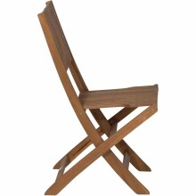 Klappstuhl >FALUN< in natur geölt, Akazienholz - 54,5x89x46cm (BxHxT)