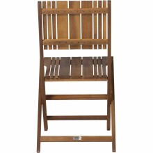 Klappstuhl >FALUN< in natur geölt, Akazienholz - 54,5x89x46cm (BxHxT)