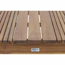 Gartentisch >FALUN< in natur geölt, Akazienholz - 149,5x74x89,8cm (BxHxT)
