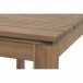 Gartentisch >FALUN< in natur geölt, Akazienholz - 149,5x74x89,8cm (BxHxT)