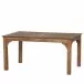 Gartentisch >FALUN< ausziehbar bis 201,3cm in natur geölt, Akazienholz - 150/175,8/201,3x74x100cm (BxHxT)