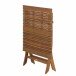 Klapptisch >FALUN< in natur geölt, Akazienholz - 80x74,2x80cm (BxHxT)