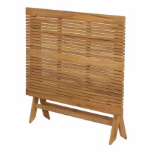 Klapptisch >FALUN< in natur geölt, Akazienholz - 120x73,5x80cm (BxHxT)