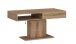 Couchtisch >CORTADO< höhenverstellbar bis 80cm, Schublade, in Coast Evoke Eiche Dekor - 110x60/80x65cm (BxHxT)
